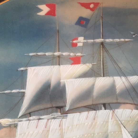 Danberry great American sailing ships plate - Picture 2 of 16